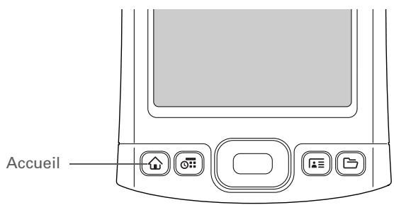 PALM TUNGSTEN T5 - Utilisation d'applications - 1