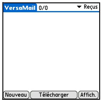 PALM TUNGSTEN T5 - Téléchargement des e-mails - 1