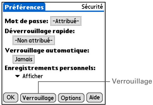 PALM TUNGSTEN T5 - Ouvrez sécurité : - 1