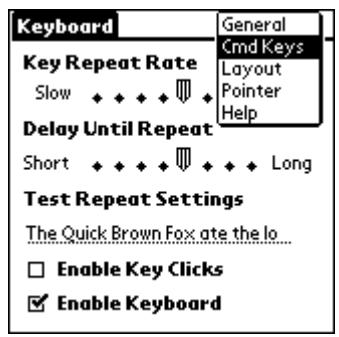 PALM ULTRA THIN KEYBOARD - Assegnazione di applicazioni a combinazioni di tasti di lavoro - 1