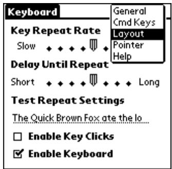 PALM ULTRA THIN KEYBOARD - Cambio de los values de distribución - 1