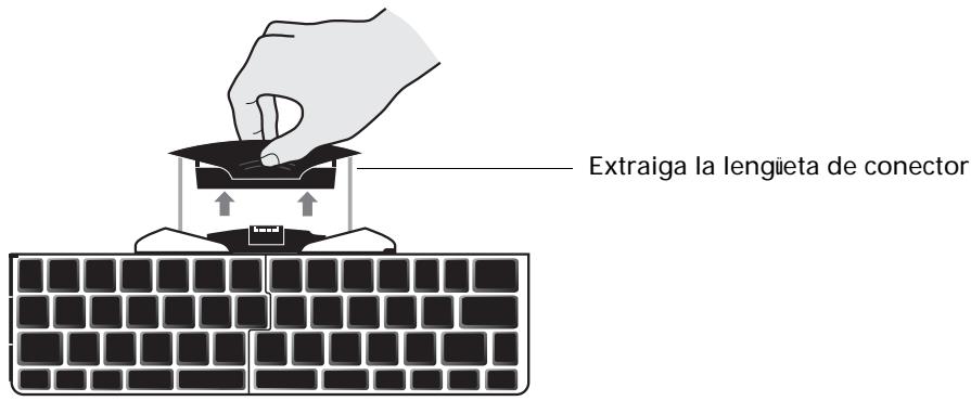 PALM ULTRA THIN KEYBOARD - Para conectar su computadora de mano: - 1