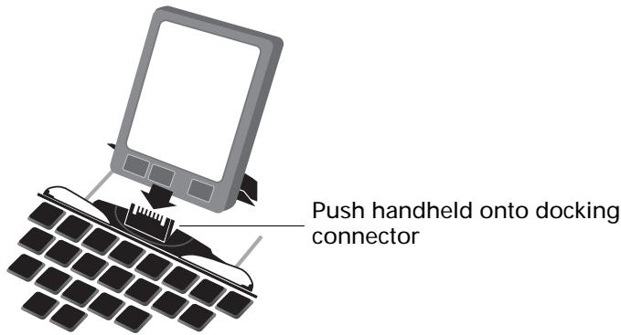 PALM ULTRA THIN KEYBOARD - To attach your handheld: - 2