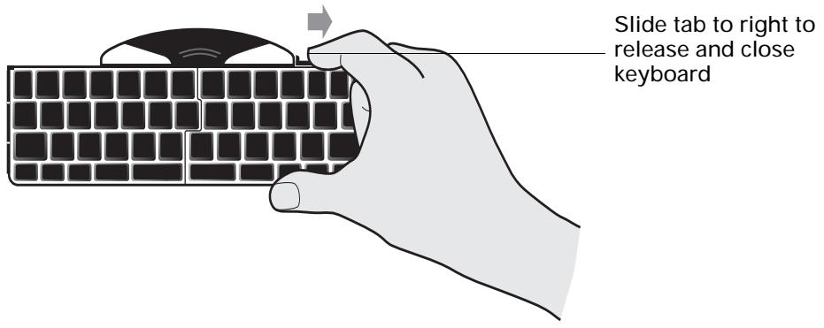 PALM ULTRA THIN KEYBOARD - Closing the Keyboard - 2