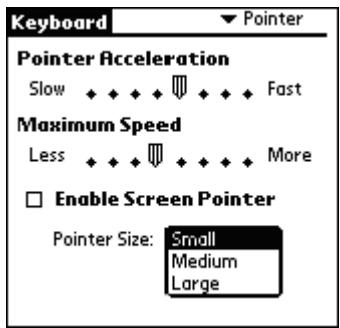 PALM ULTRA THIN KEYBOARD - Optimizing pointer functionality - 2