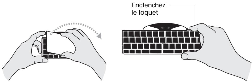 PALM ULTRA THIN KEYBOARD - Pour ouvrir le clavier : - 2