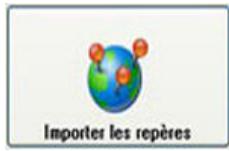 DANEW GS-260 - Pour importer des repères Google™ Earth dans l'appareil de navigation : - 1