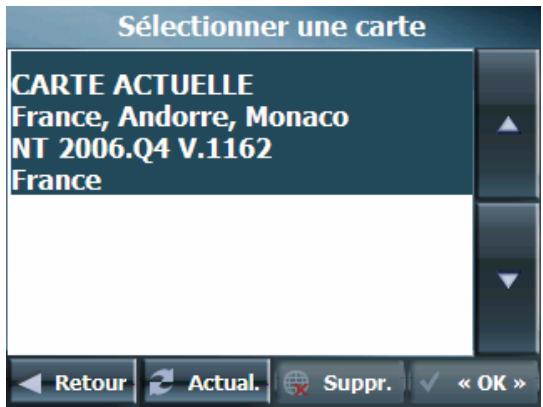 DANEW GS-260 - Sélection de carte - 2