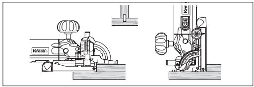 KRESS 800 FDF - Middenwandverbinding: - 1