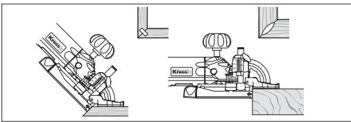 KRESS 800 FDF - Verstekverbinding: - 1