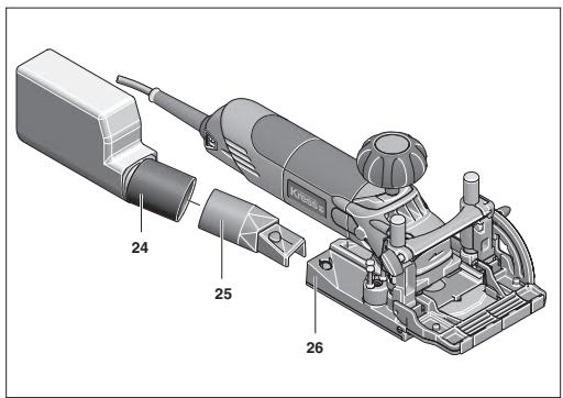 KRESS 800 FDF - Span-/Staubabsaugung - 1