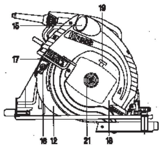 KRESS 6066 - D Handkreissäge Bedienungsanleitung - 8