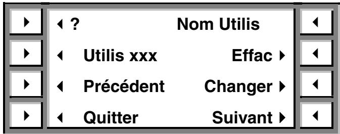 ADT FOCUS 200 PLUS - Entrer ou Changer un Nom d'Utilisateur - 1