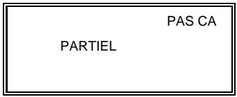 ADT SAFEWATCH PRO 2000 - AFFICHAGE TYPIQUE - ARMEMENT "PARTIEL" - 1