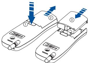 NEC DB500 - Charger une batterie - 3