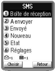 NEC N22I - Menu SMS - 1