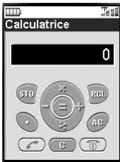 NEC N341I - Affectation des touches de la calculatrice - 1
