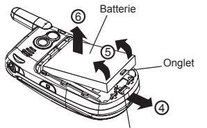 NEC N342I - Installer une carte SIM - 2