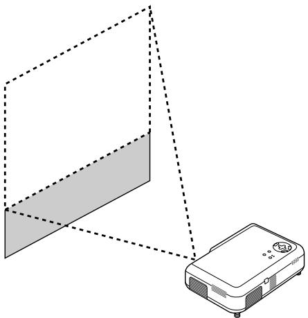 NEC VT45 - Déplacement de la position de l'image - 2
