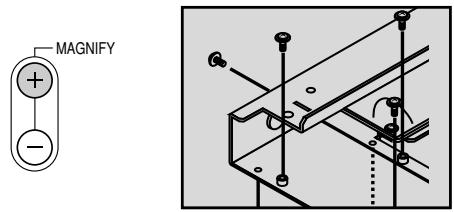 NEC VT45 - Agrandissement ou déplacement de l'image - 1