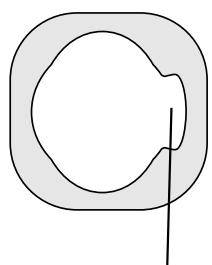 NEC VT45 - Mode d'emploi du caoutchouc de protection de l'objet - 2