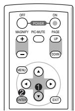 NEC VT580 - Utiliser la touche SELECT ou  pour sélectionner l'une des 8 langues du menu. - 2