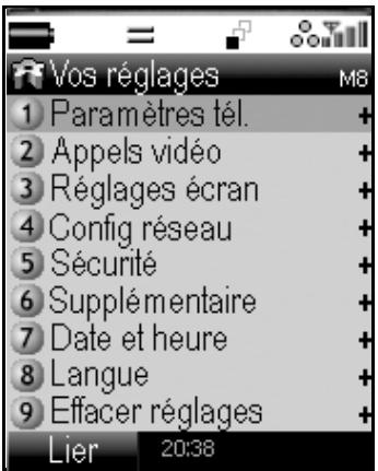NEC E228 - Exemple d'écran - 1