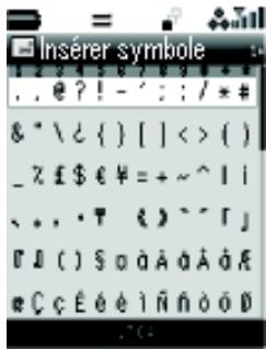 NEC 338 - Menu de saisie de symboles - 1