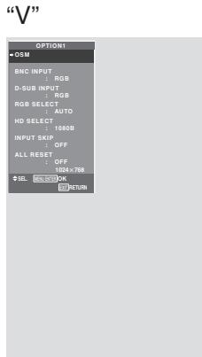 NEC 50XM6 - OSM ANGLE settings - 2