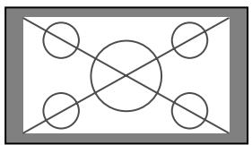 NEC 50XM6 - Cuando “PICTURE SIZE” se pone en “OFF” - 5