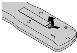 NEC 50XM6 - Có como emplear el mando a distancia Instalación y cambio de pilas - 1
