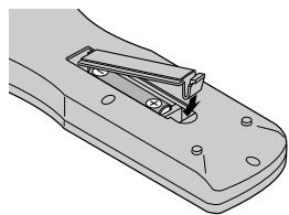 NEC 50XM6 - Có como emplear el mando a distancia Instalación y cambio de pilas - 3