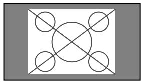 NEC 50XM6 - Quand "TAILLE IMAGE" est mis sur "ARRET" - 2