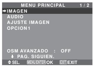NEC 60XM5 - Funciones de Menu - 2