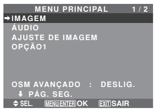 NEC 60XM5 - Operações do Menu - 2