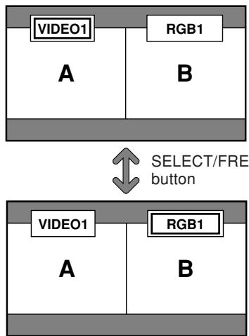 NEC 60XM5 - Operations in the Side-by-side mode - 3