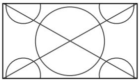 NEC 60XM5 - Quand "TAILLE IMAGE" est mis sur "ARRET" - 4