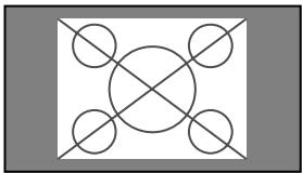 NEC 60XM5 - Cuando "PICTURE SIZE" se pone en "OFF" - 2