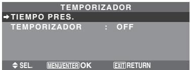 NEC 60XM5 - Utilización del temporizador - 1