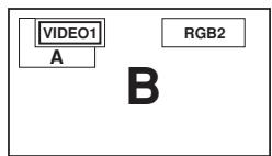 NEC 60XM5 - Operações no modo imagem-na-imagem - 1