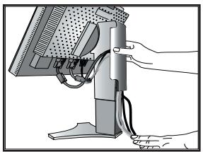 NEC LCD2190UXI - To attach the MultiSync® LCD monitor to your system, follow these instructions: - 9