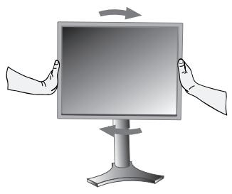 NEC LCD2190UXI - Rotation d'écran - 1