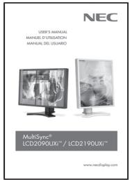 NEC LCD2190UXI - Información FCC - 6