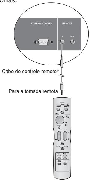 NEC PX-42XM5A - Como utiliser o controle remoto Instalação e substituição das baterias - 3