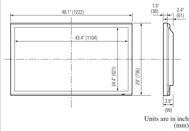 NEC PX-42XM5A - Supported Signals - 1