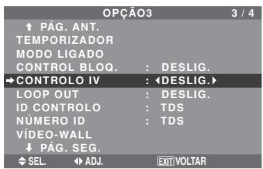 NEC PX-42XM5A - Ativar/desativar a transmissão sem fios do controle remoto - 1