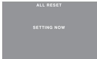 NEC PX-42XM5A - Resetting to the default values - 2