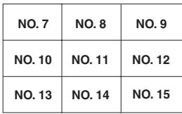 NEC PX-42XM5A - Réglage de POSITION MUR D'IMAGE - 4