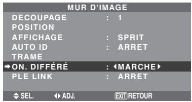 NEC PX-42XM5A - ON DIFFÉRÉ (Mise sous tension différée) - 1