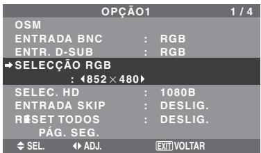 NEC PX-60XM5A - Configurar uma imagem de computador para aanela de selecao RGB correta - 1